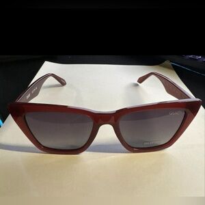 Quay Australia Red Sunglasses